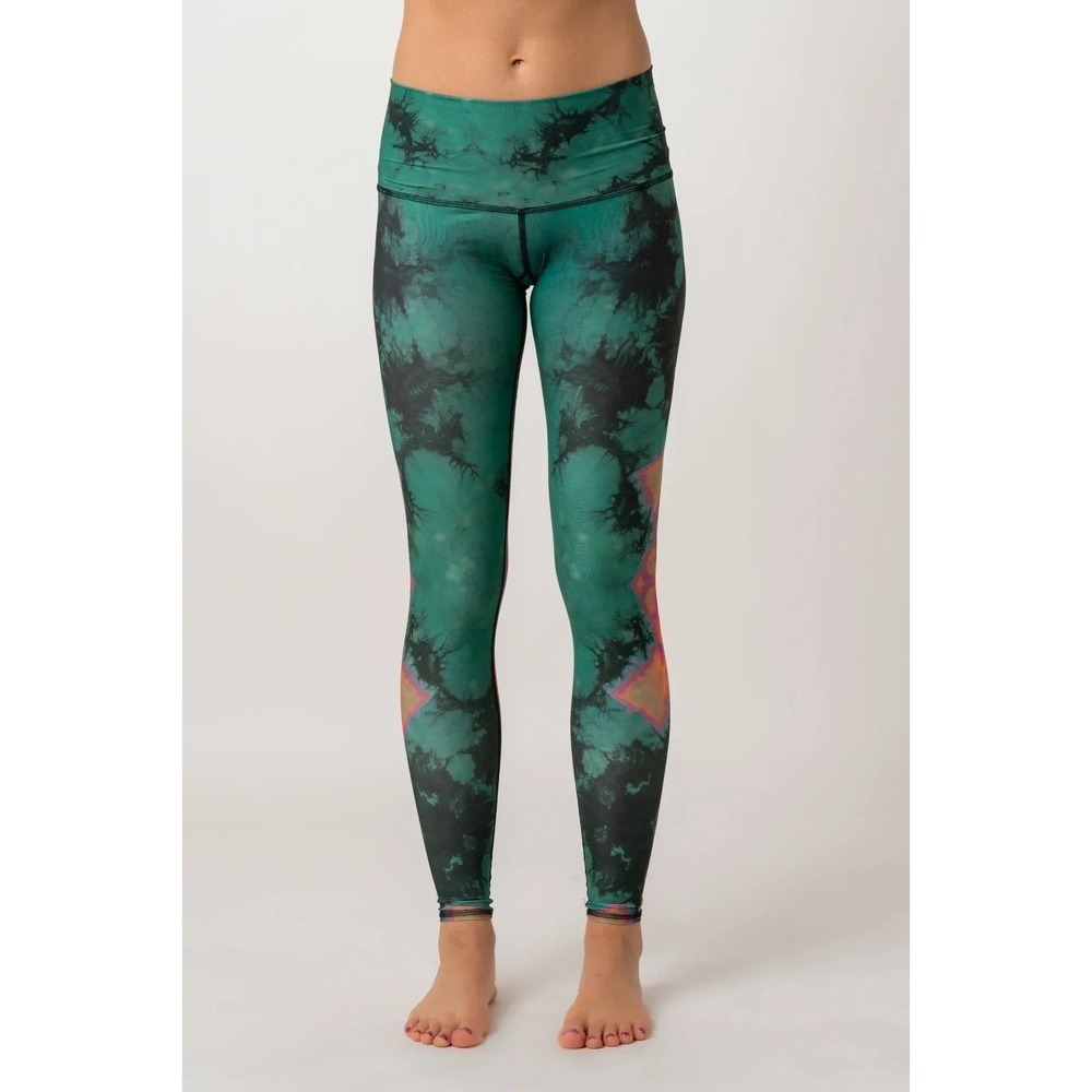 Teeki Feather Print Dreamcatcher Yoga Leggings | Size Small